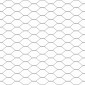 vidaXL Εξαγωνική Φράχτη με Στύλο 50 x 0,8 m PVC-Επικαλυμμένο Ατσάλι