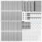 vidaXL Εξαγωνική Φράχτη με Στύλο 100 x 1,4 μ PVC-Επικαλυμμένο Ατσάλι