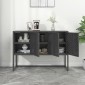 vidaXL Μπουφές Ανθρακί 105 x 35 x 75 εκ. από Ατσάλι