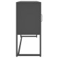 vidaXL Μπουφές Ανθρακί 105 x 35 x 75 εκ. από Ατσάλι