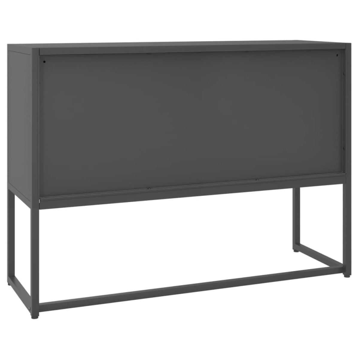 vidaXL Μπουφές Ανθρακί 105 x 35 x 75 εκ. από Ατσάλι