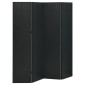vidaXL Διαχωριστικό Δωματίου με 4 Πάνελ Μαύρο 160 x 180 εκ. από Ατσάλι
