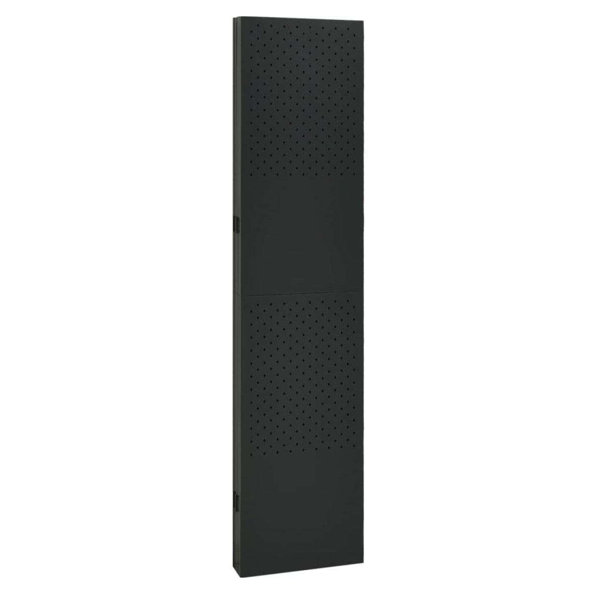 vidaXL Διαχωριστικό Δωματίου με 5 Πάνελ Μαύρο 200 x 180 εκ. από Ατσάλι