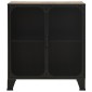 vidaXL Ντουλάπι Αποθήκευσης Ρουστίκ Καφέ 72x36x82 εκ. Μέταλλο / MDF