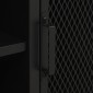 vidaXL Έπιπλο Τηλεόρασης Γκρι 105 x 36 x 47 εκ. Μέταλλο / MDF