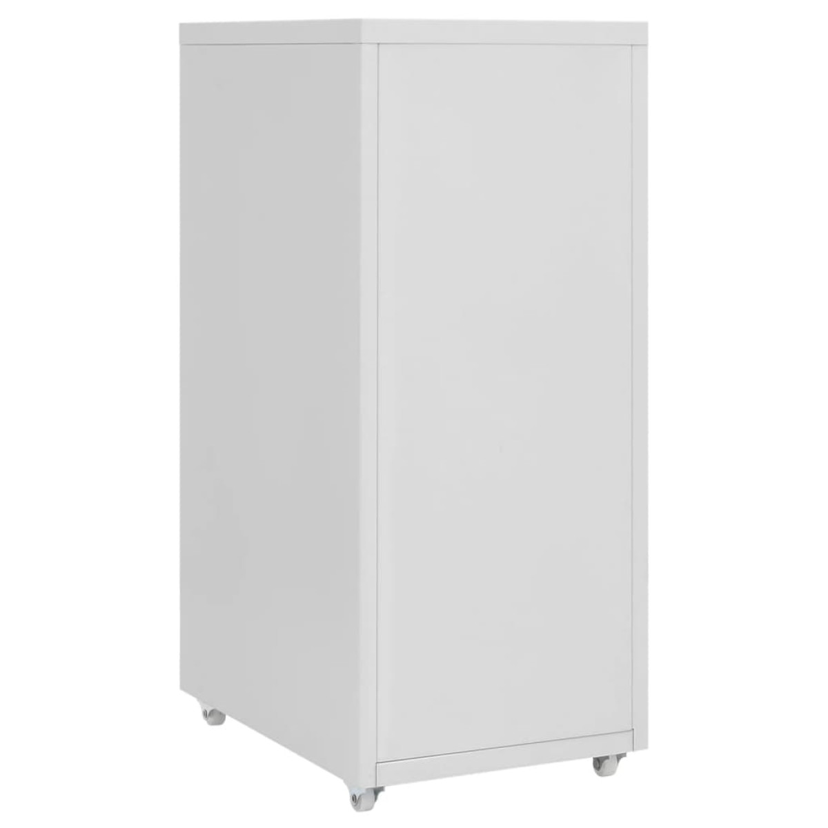 vidaXL Αρχειοθήκη Φορητή Γκρι 28 x 41 x 69 εκ. Μεταλλική