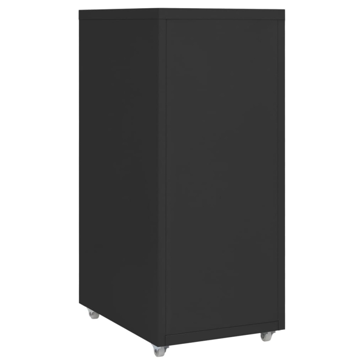 vidaXL Αρχειοθήκη Φορητή Λευκή 28 x 41 x 69 εκ. Μεταλλική