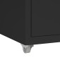 vidaXL Αρχειοθήκη Φορητή Λευκή 28 x 41 x 69 εκ. Μεταλλική