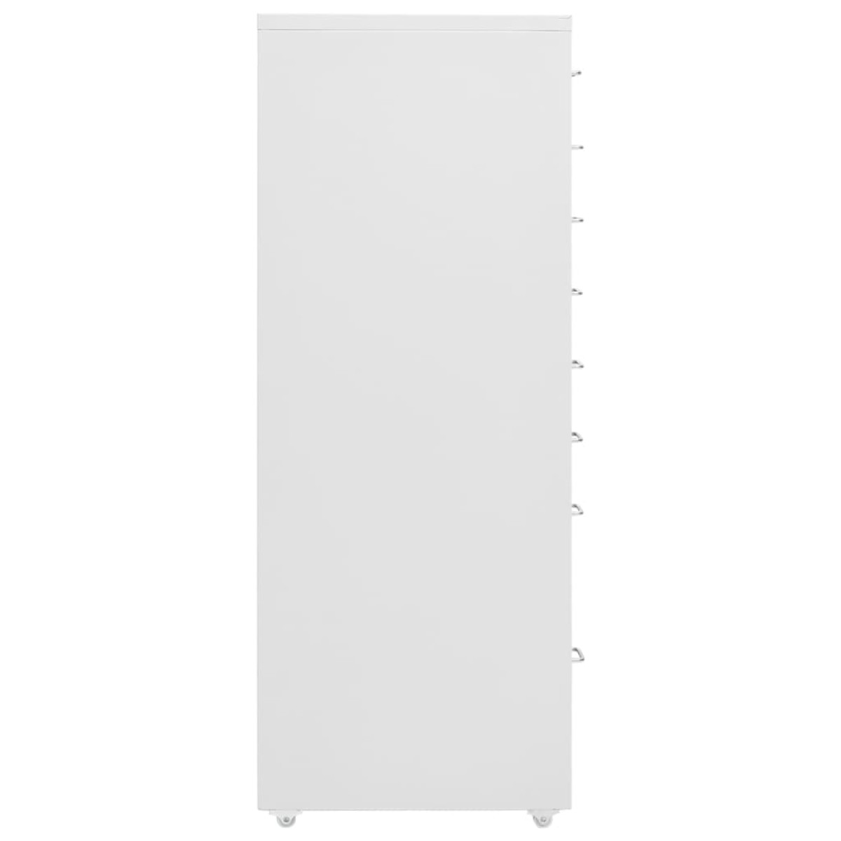 vidaXL Αρχειοθήκη Φορητή Γκρι 28 x 41 x 109 εκ. Μεταλλική