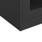 vidaXL Ντουλάπα Γραφείου 90 x 40 x 105 εκ. Ανθρακί Ατσάλινη