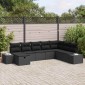 vidaXL 8 τμχ. Μαύρο