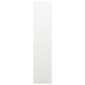 vidaXL Ντουλάπα Γραφείου 90 x 40 x 180 εκ. Λευκή Ατσάλινη