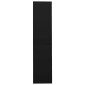 vidaXL Ντουλάπα Γραφείου με Συρόμενη Πόρτα Μαύρη 90x40x180 εκ Ατσάλινη