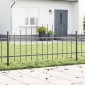 vidaXL Φράχτης Κήπου WOERDEN 8 τμχ. 170 x 115 εκ Γκρι
