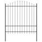 vidaXL Φράχτης Κήπου WOERDEN 8 τμχ. 170 x 215 cm Γκρι