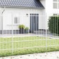 vidaXL Φράχτης Κήπου WOERDEN 2 τμχ. 170 x 215 cm Λευκό