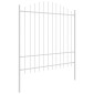 vidaXL Φράχτης Κήπου WOERDEN 3 τμχ. 170 x 215 cm Λευκό