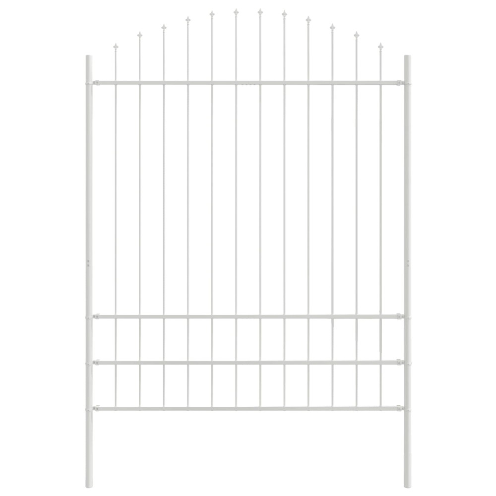vidaXL Φράχτης Κήπου WOERDEN 4 τμχ. 170 x 225 cm Λευκό