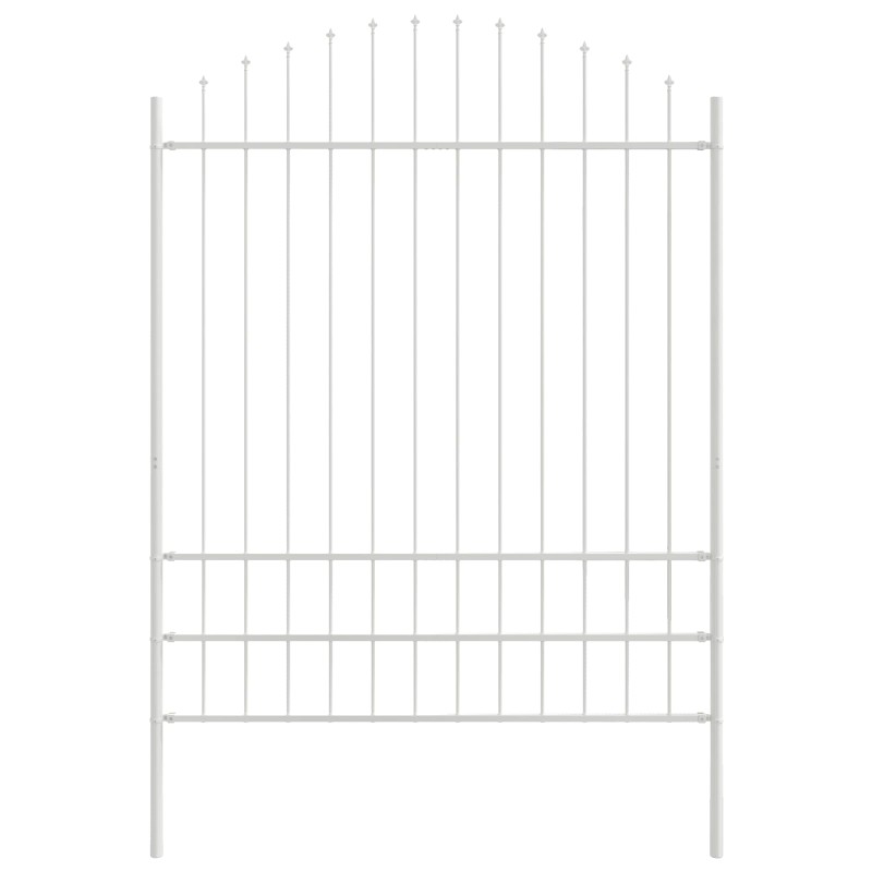 vidaXL Φράχτης Κήπου WOERDEN 7 τμχ. 170 x 225 cm Λευκό
