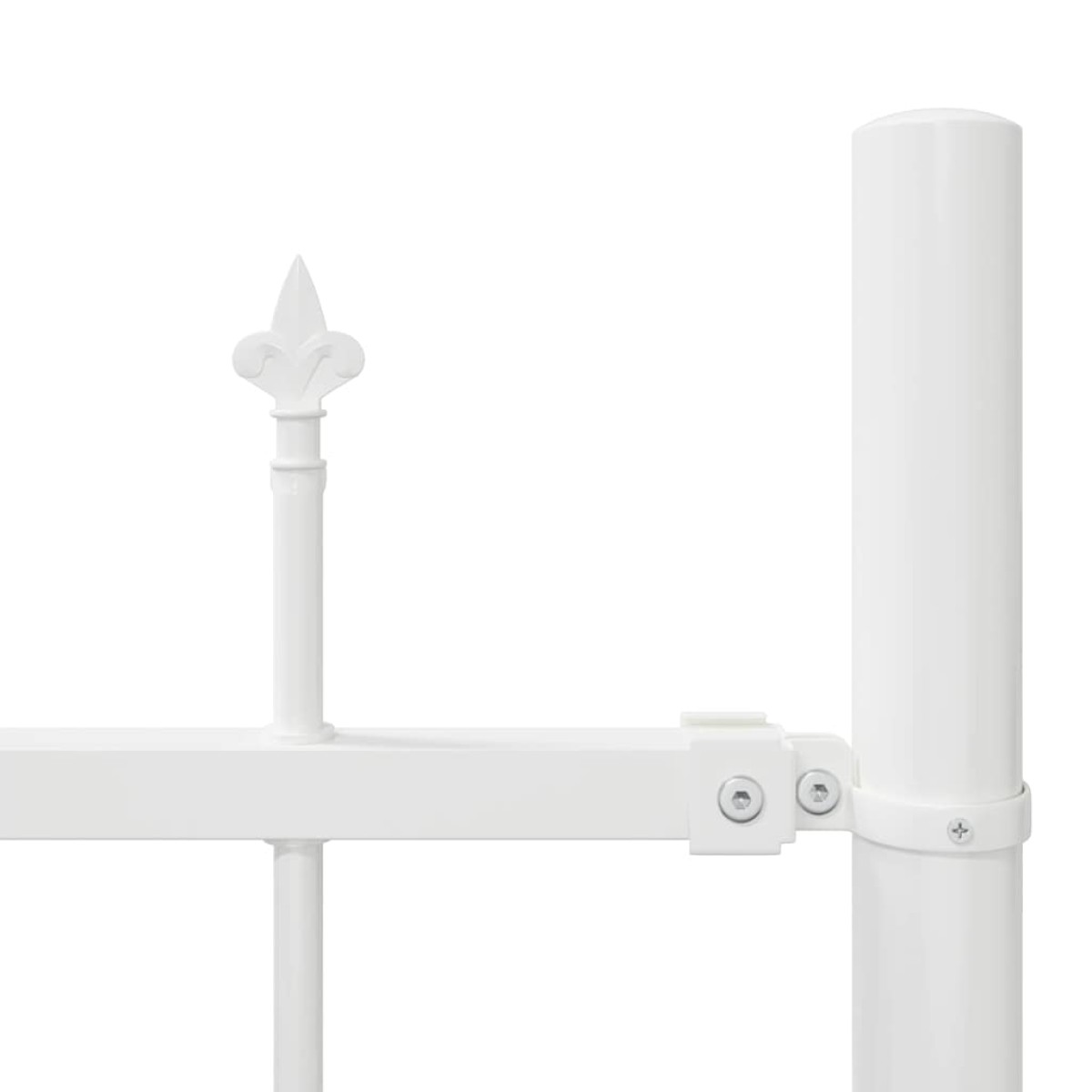 vidaXL Φράχτης Κήπου WOERDEN 8 τμχ. 170 x 140 εκ Λευκό