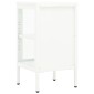 vidaXL Μπουφές 38 x 35 x 70 εκ. Μέταλλο και Γυαλί