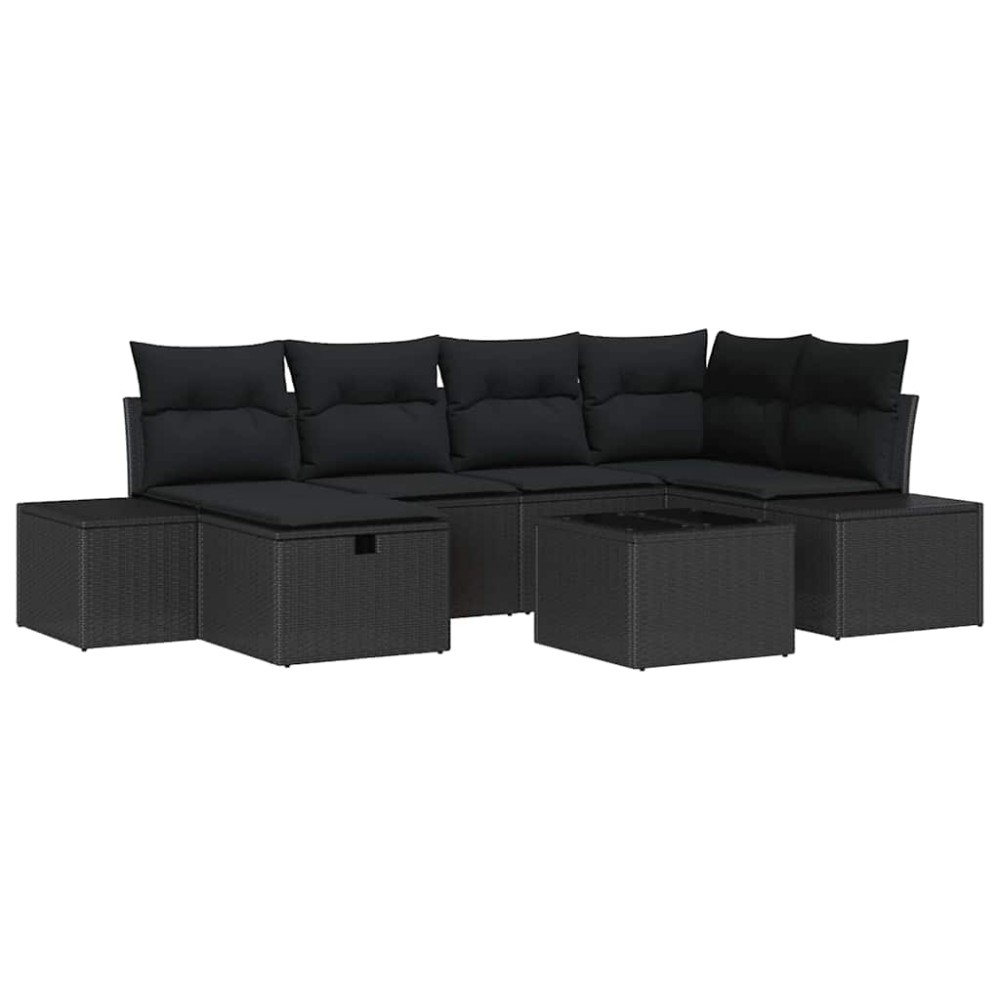vidaXL Σετ Καναπέ 6 τμχ. συνθετικό ρατάν