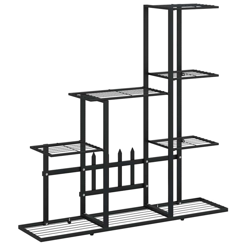 vidaXL Ανθοστήλη Μαύρη 94,5 x 25 x 88 εκ. Μεταλλική