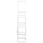 vidaXL Ανθοστήλη Λευκή 94,5 x 25 x 88 εκ. Μεταλλική