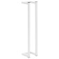 vidaXL Βάση για Πετσέτες Επιτοίχια Λευκή 12,5 x 12,5 x 60 εκ. Ατσάλινη