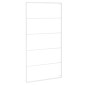 vidaXL Βάση για Πετσέτες Επιτοίχια Λευκή 60 x 10 x 116 εκ. Ατσάλινη