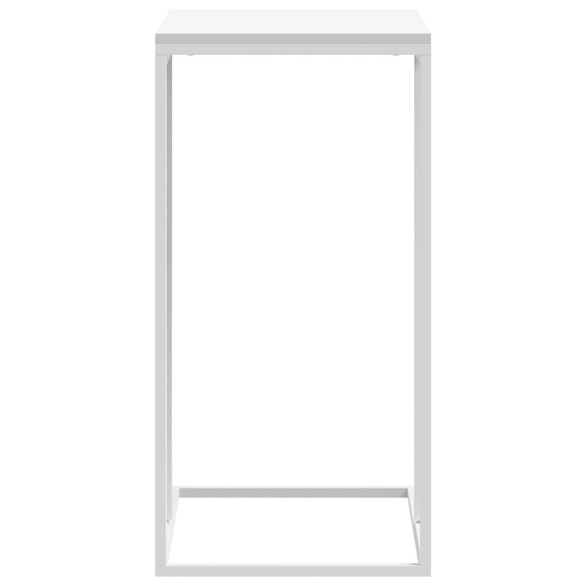 vidaXL Τραπέζι Βοηθητικό Λευκό 40x30x59 εκ. από Επεξεργασμένο Ξύλο