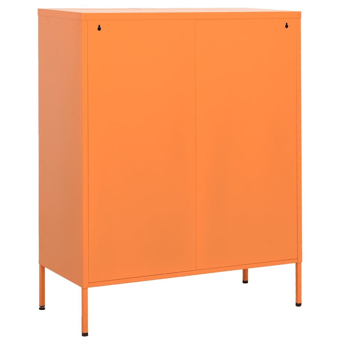 vidaXL Ντουλάπι Αποθήκευσης Πορτοκαλί 80 x 35 x 101,5 εκ. από Ατσάλι