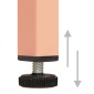 vidaXL Ντουλάπι Αποθήκευσης Ροζ 80 x 35 x 101,5 εκ. Ατσάλινο