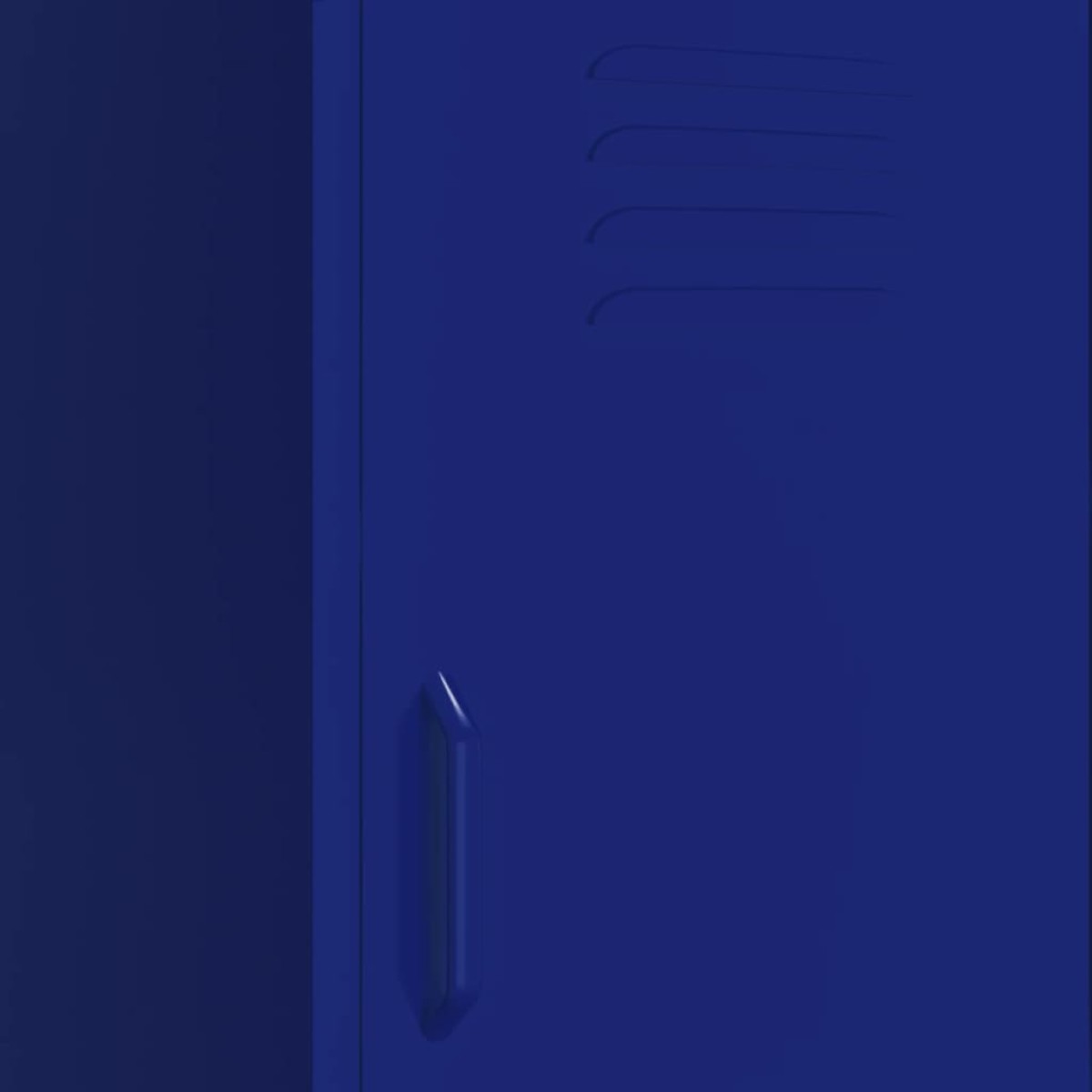 vidaXL Ντουλάπι Αποθήκευσης Ναυτικό Μπλε 42,5x35x101,5 εκ. από Ατσάλι
