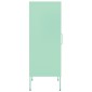 vidaXL Ντουλάπι Αποθήκευσης Xρώμα Mέντας 42,5x35x101,5 εκ. από Ατσάλι