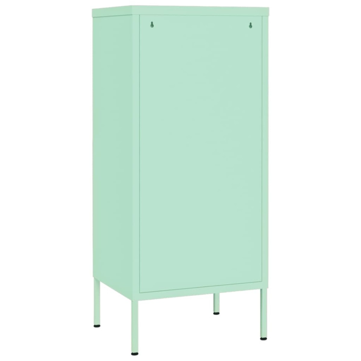vidaXL Ντουλάπι Αποθήκευσης Xρώμα Mέντας 42,5x35x101,5 εκ. από Ατσάλι