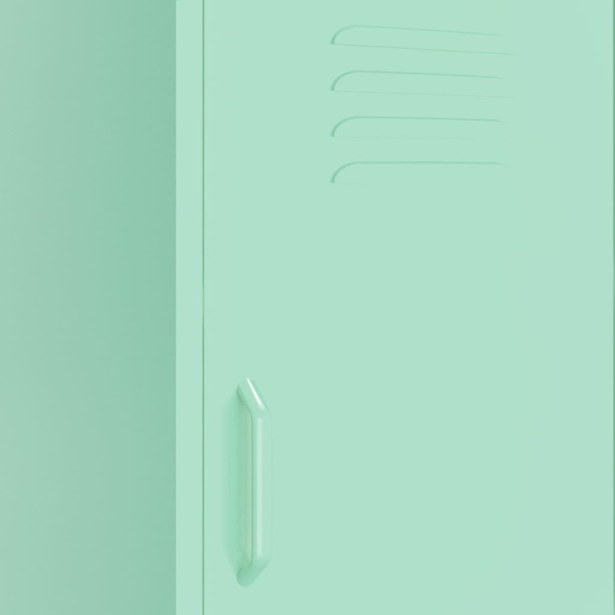 vidaXL Ντουλάπι Αποθήκευσης Xρώμα Mέντας 42,5x35x101,5 εκ. από Ατσάλι