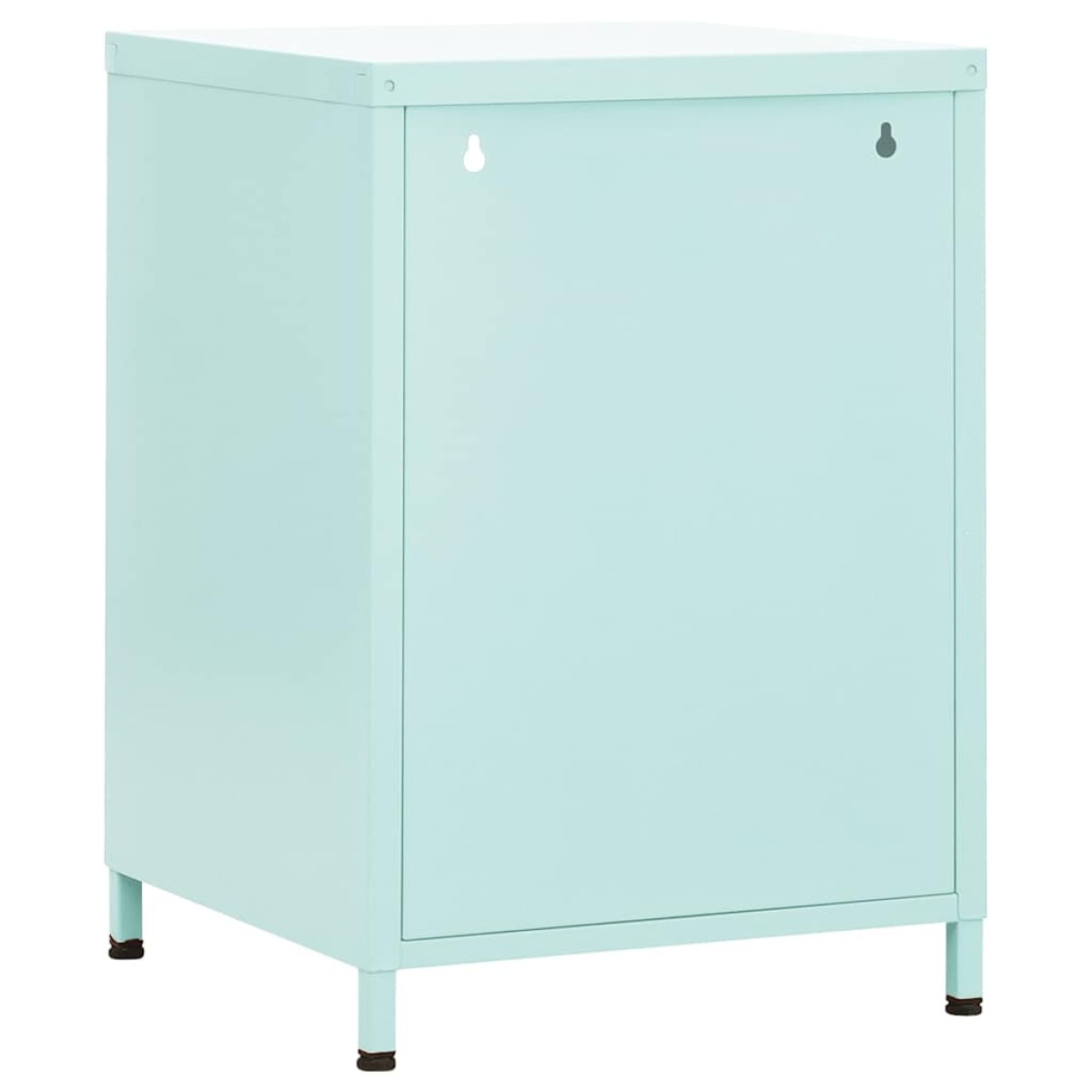 vidaXL Κομοδίνο Χρώμα Μέντας 35 x 35 x 51 εκ. από Ατσάλι