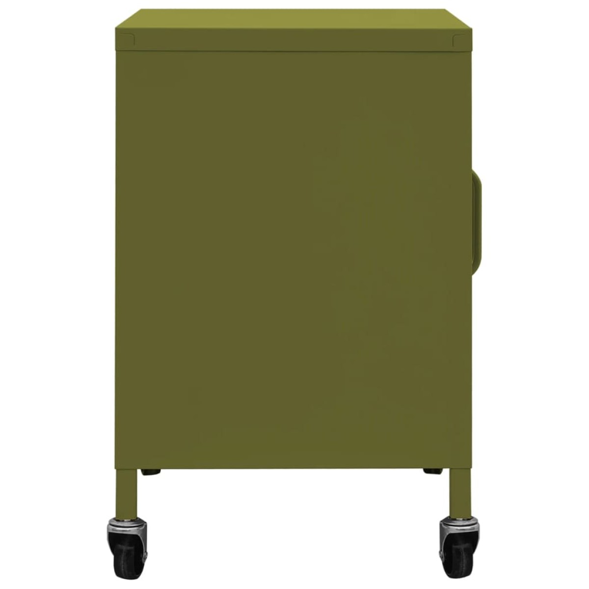 vidaXL Ντουλάπι Αποθήκευσης Πράσινο Λαδί 60 x 35 x 56 εκ. από Ατσάλι