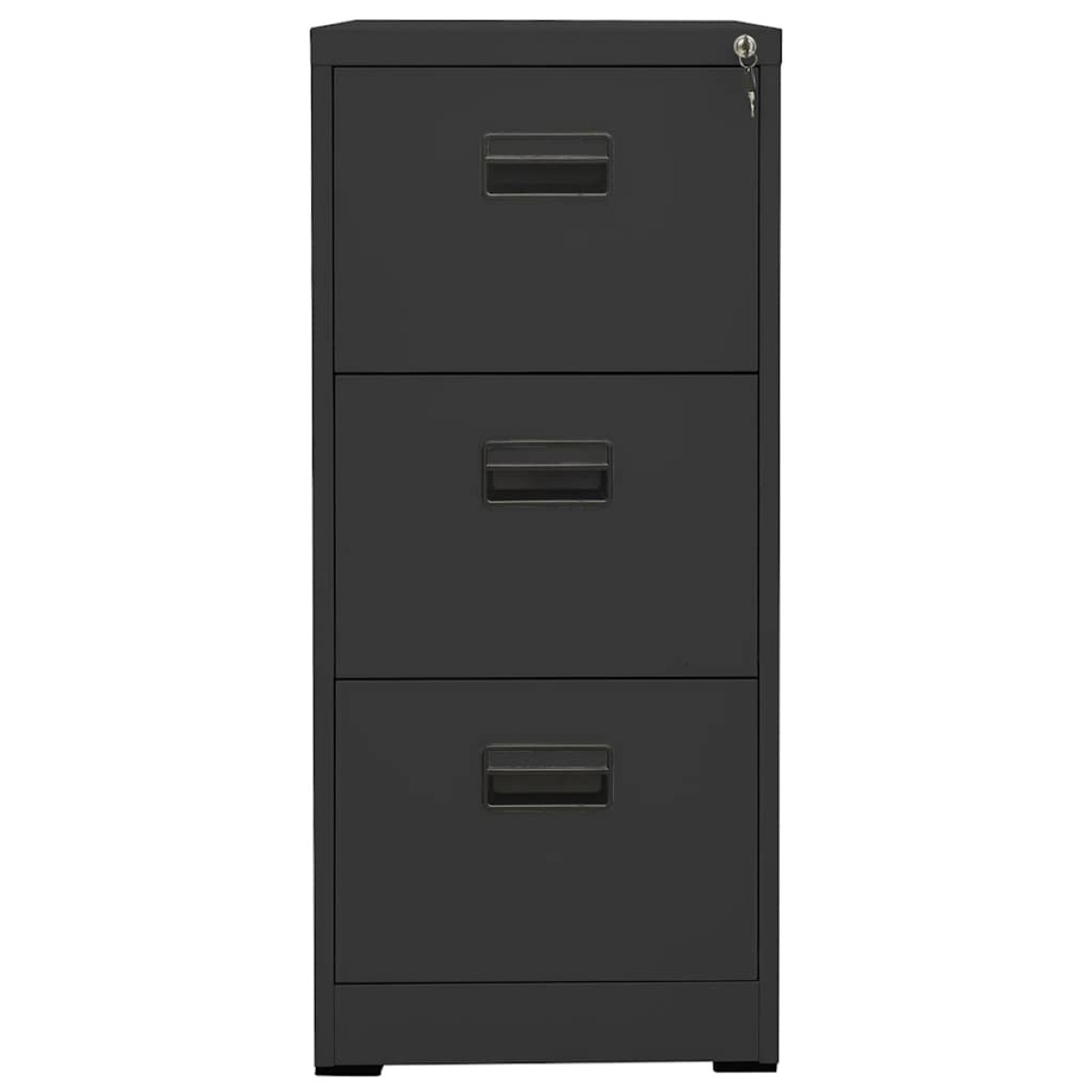 vidaXL Αρχειοθήκη Ανθρακί 46 x 62 x 102,5 εκ. από Ατσάλι