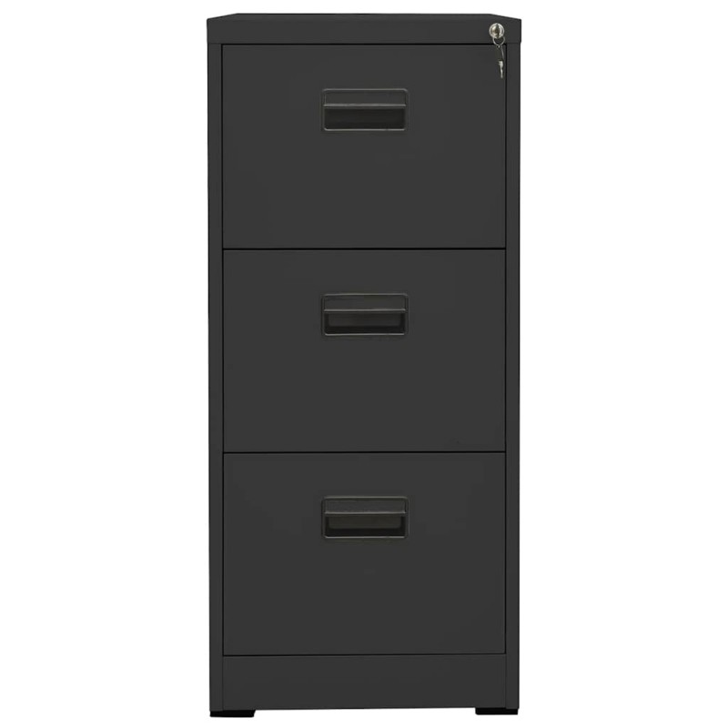 vidaXL Αρχειοθήκη Ανθρακί 46 x 62 x 102,5 εκ. από Ατσάλι