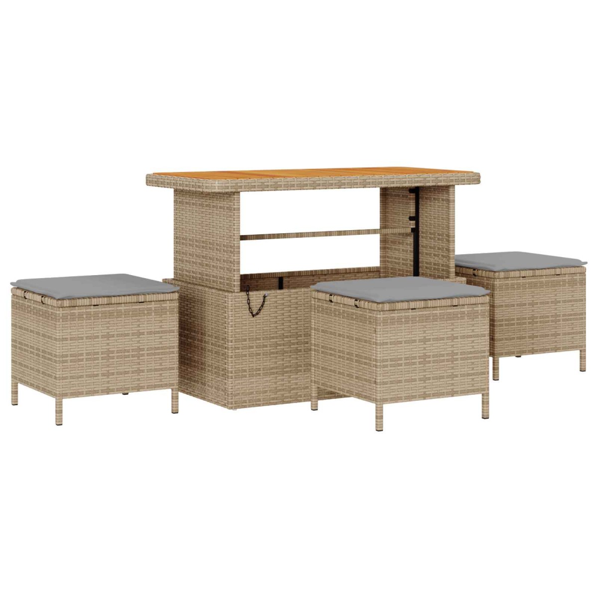 vidaXL Σετ Καναπέ Κήπου 9 τμχ. 8-Αριθμός καθισμάτων