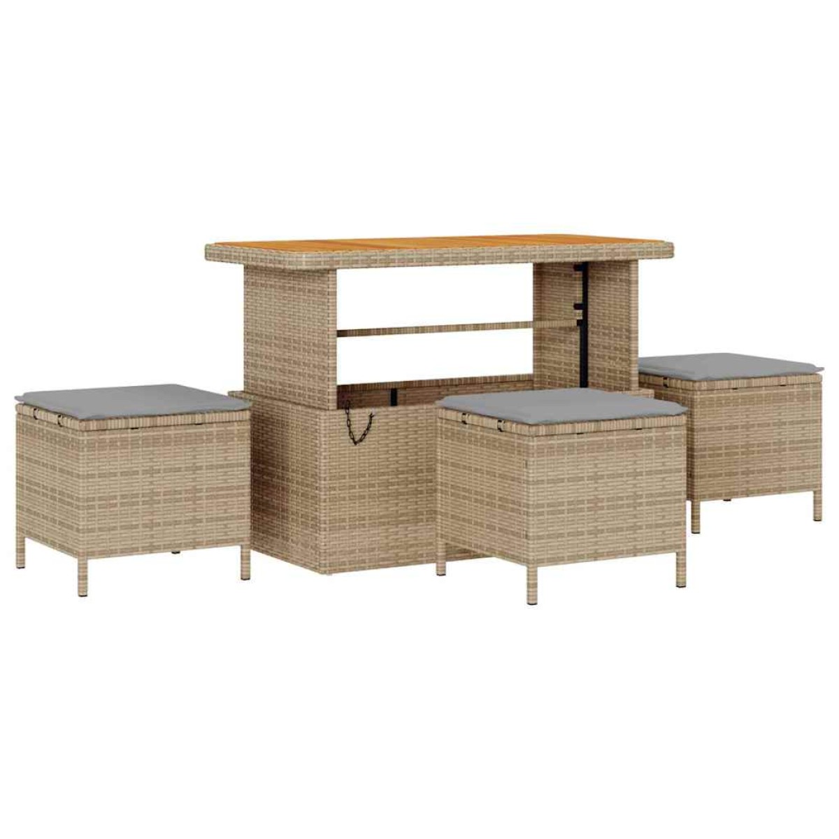 vidaXL Σετ Καναπέ Κήπου 10 τμχ. 6-Αριθμός καθισμάτων