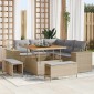 vidaXL Σετ Καναπέ Κήπου 8 τμχ. 7-Αριθμός καθισμάτων