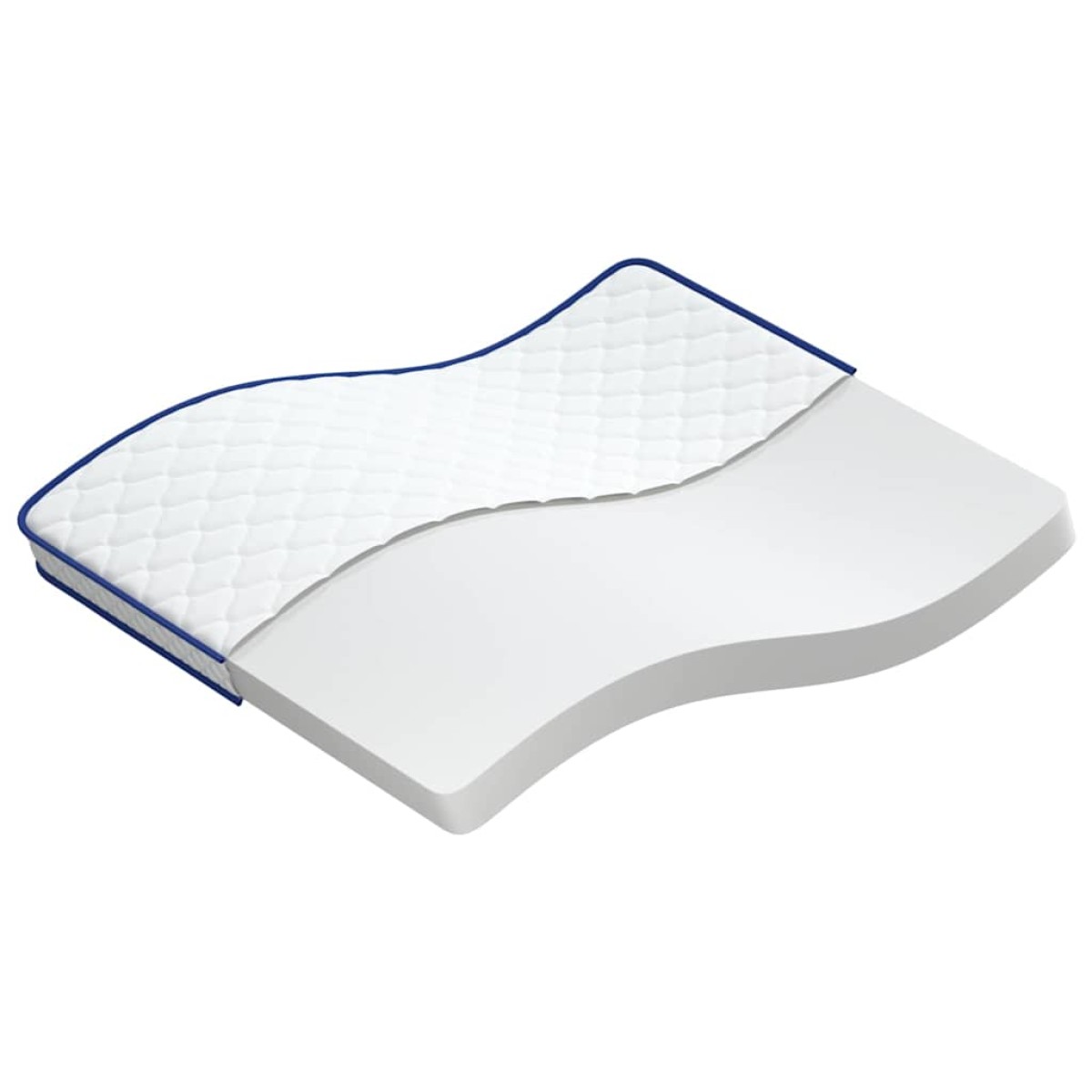 vidaXL Στρώμα vidaXL Στρώμα Μαλακό Λευκό 200 x 160 x 17 εκ PU Αφρός
