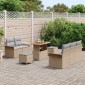 vidaXL Σετ Καναπέ Κήπου 8 τμχ. 7-Αριθμός καθισμάτων