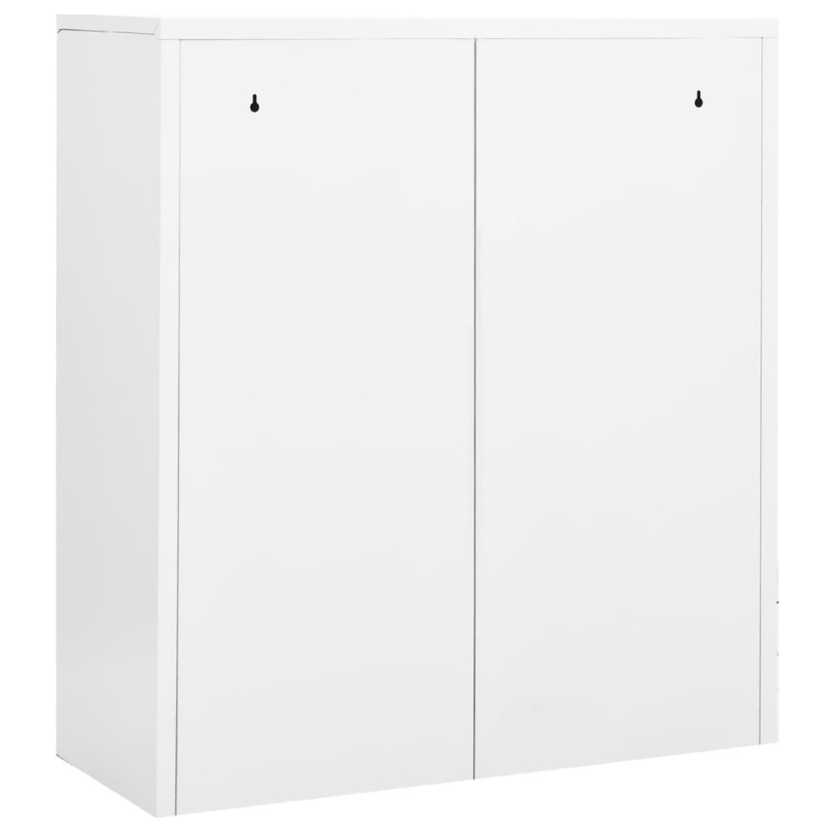vidaXL Ντουλάπα Γραφείου Λευκή 90 x 40 x 102 εκ. Ατσάλινη