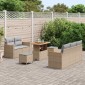 vidaXL Σετ Καναπέ Κήπου 10 τμχ. 7-Αριθμός καθισμάτων