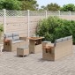 vidaXL Σετ Καναπέ Κήπου 10 τμχ. 7-Αριθμός καθισμάτων