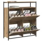 vidaXL Ντουλάπα Παπουτσιών 100 x 34 x 112 εκ Επεξεργασμένο Ξύλο